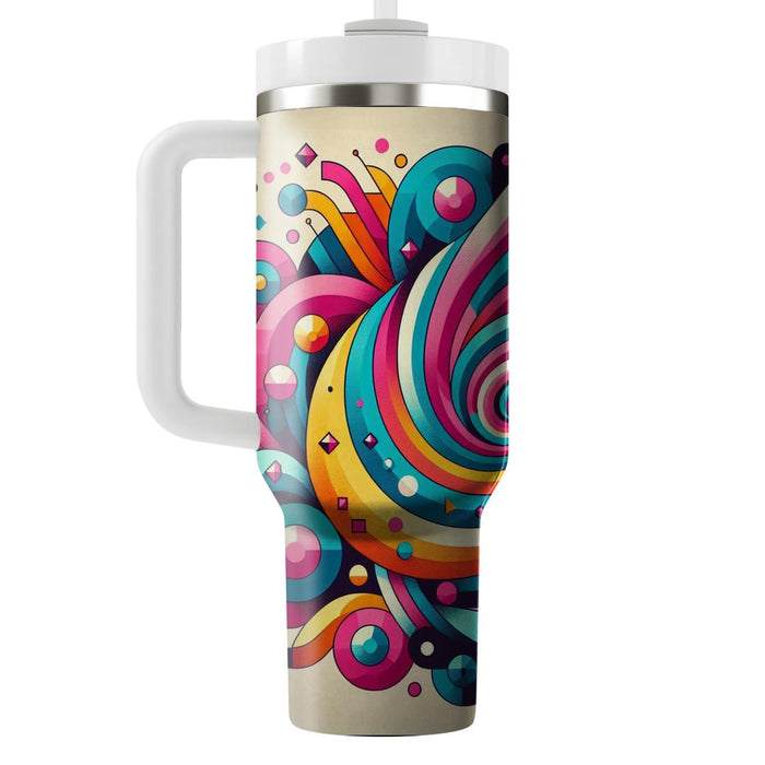 Retro Kaleidoscope  Custom Tumblers