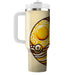 Sunshine Retro Swirls  Insulated Tumblers