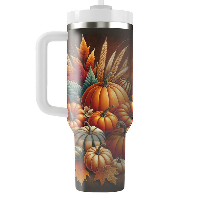 Bountiful Harvest - Autumn Festival  Decorative Tumblers