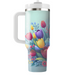 Vibrant Tulip Bloom  Tumblers With Lids