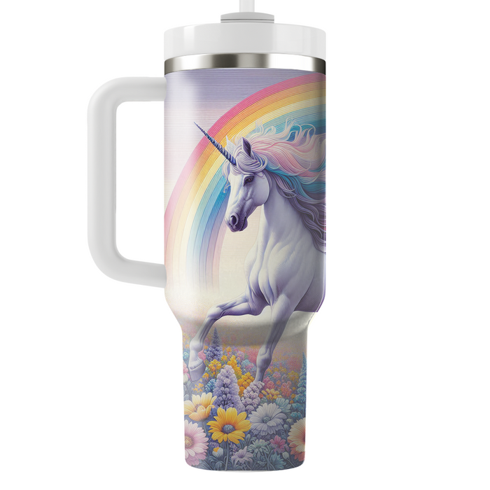 Magical Unicorn Meadow  Tumblers With Lids