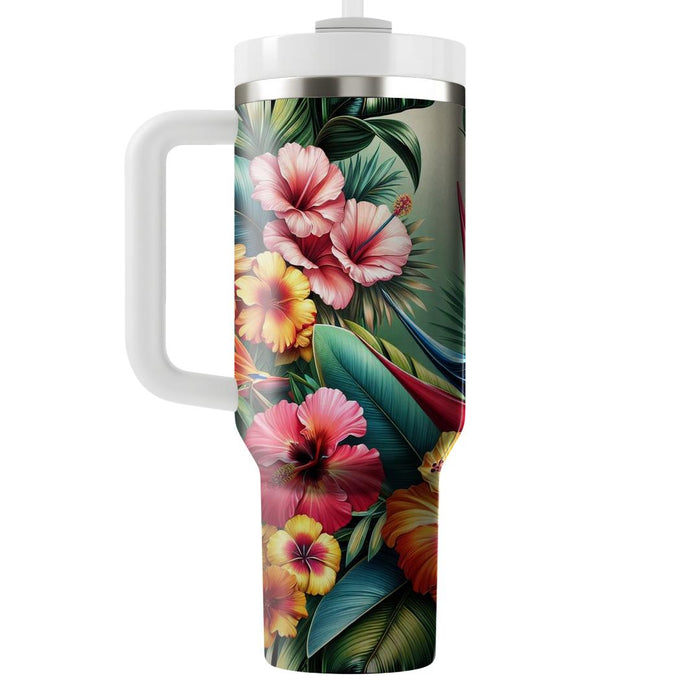 Vibrant Exotic Blooms  Tumblers For Gifts