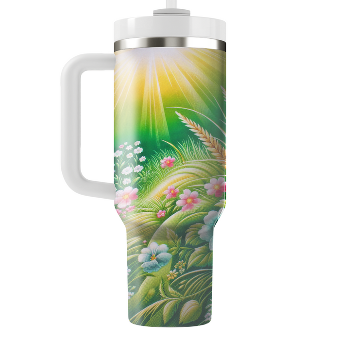 Spring Morning Dew  Tumblers With Lids