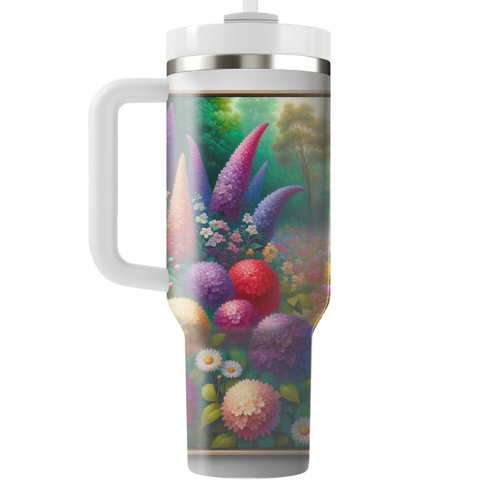 Spring Blooming Delight  Personalized Tumblers