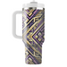 Stylized Floral Diamond  Insulated Tumblers