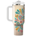 Retro Peace And Love  Custom Tumblers