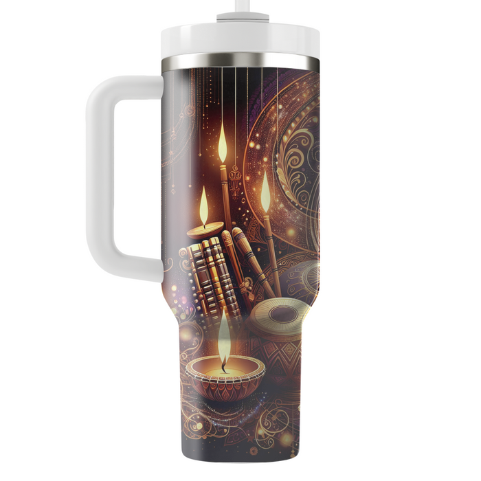 Melody Of Light - A Diwali Celebration  Decorative Tumblers