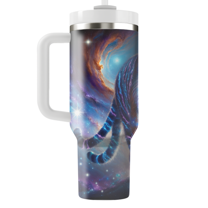 Galactic Tiger Streak  Tumblers With Lids