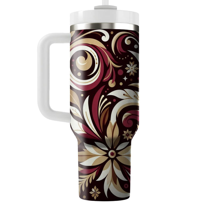 Elegant Paisley Design  Travel Tumblers