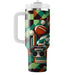 Vintage Game Day  Travel Tumblers