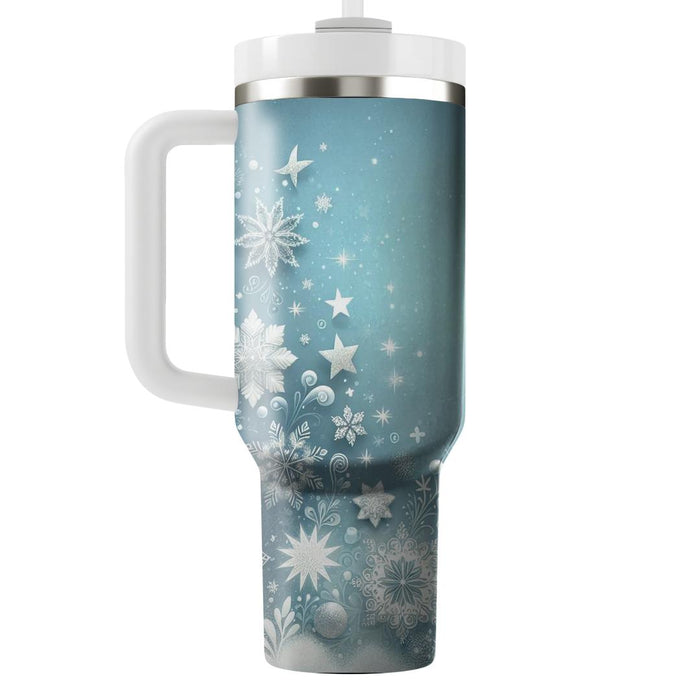 Winter Sparkle Celebration  Decorative Tumblers