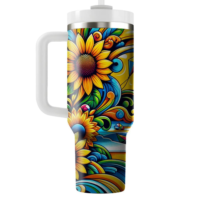 Sunkissed Traditions - A Summer Festival  Tumbler Cups