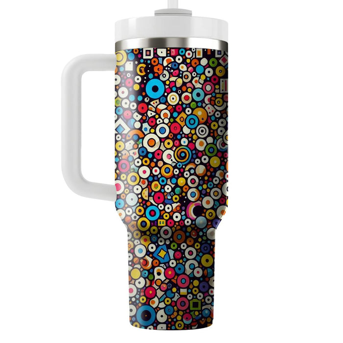 Bright And Playful Confetti  Custom Tumblers