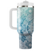 Winter Frost Elegance  Travel Tumblers