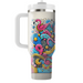 Funky Doodle Art  Tumbler Cups