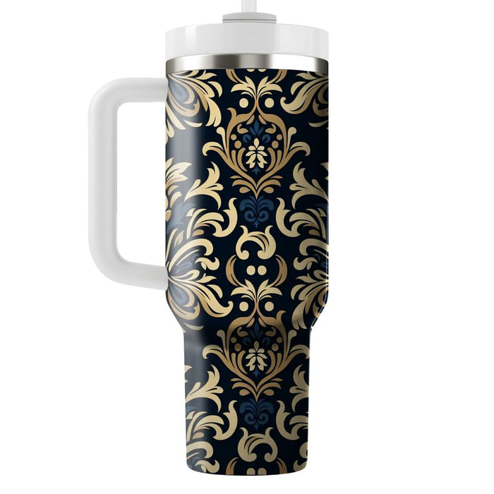 Sophisticated Damask Pattern  Insulated Tumblers