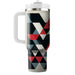 Bold Triangular Motif  Travel Tumblers