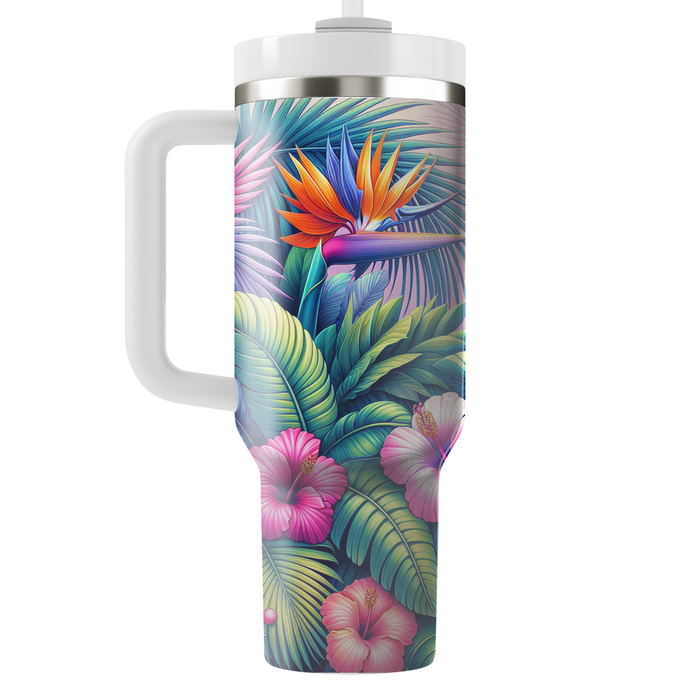 Vibrant Tropical Bliss  Custom Tumblers