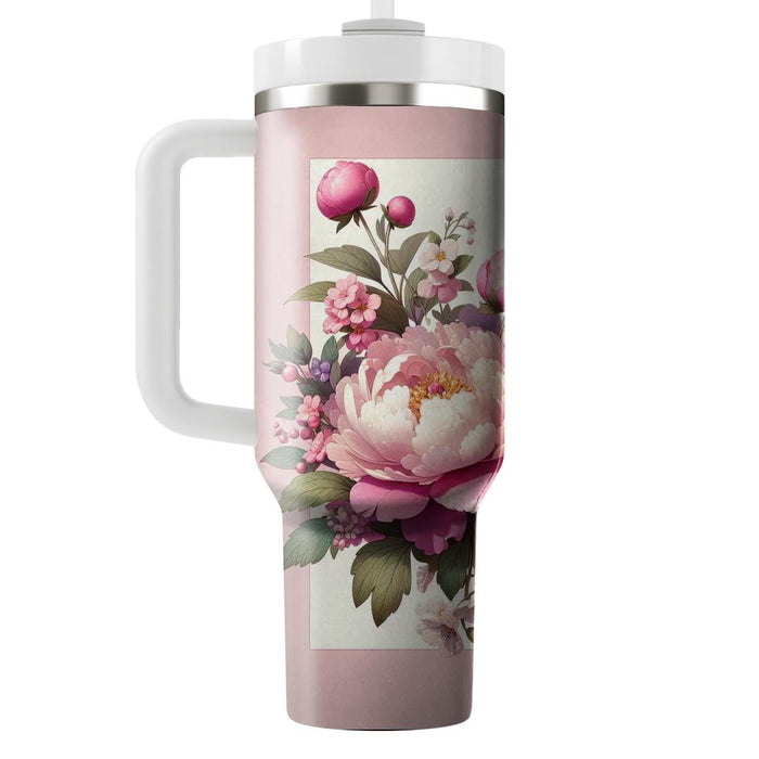 Spring Flourish  Decorative Tumblers