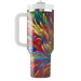 Vibrant Unity - A Colorful Cultural  Travel Tumblers