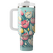 Whimsical Tulip Field  Tumblers With Lids