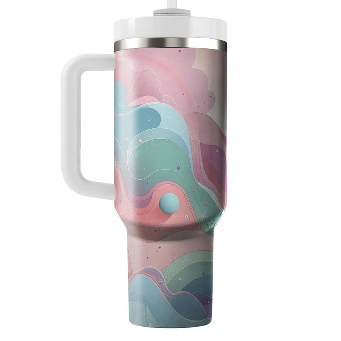 Abstract Floral Dream  Unique Tumblers