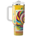 Colorful Spiral Pattern Tumbler Cups