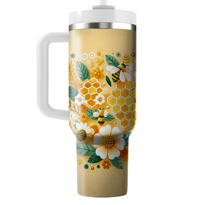 Sweet Honeycomb Delight  Personalized Tumblers