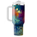 Trendy Brush Stroke  Tumbler Cups