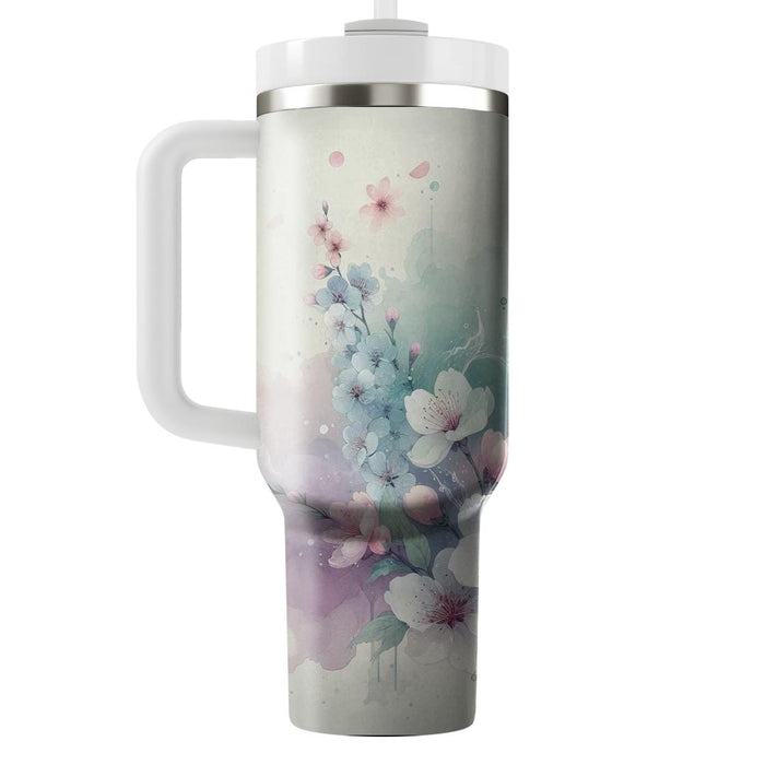 Spring Rain Serenity  Tumblers For Gifts