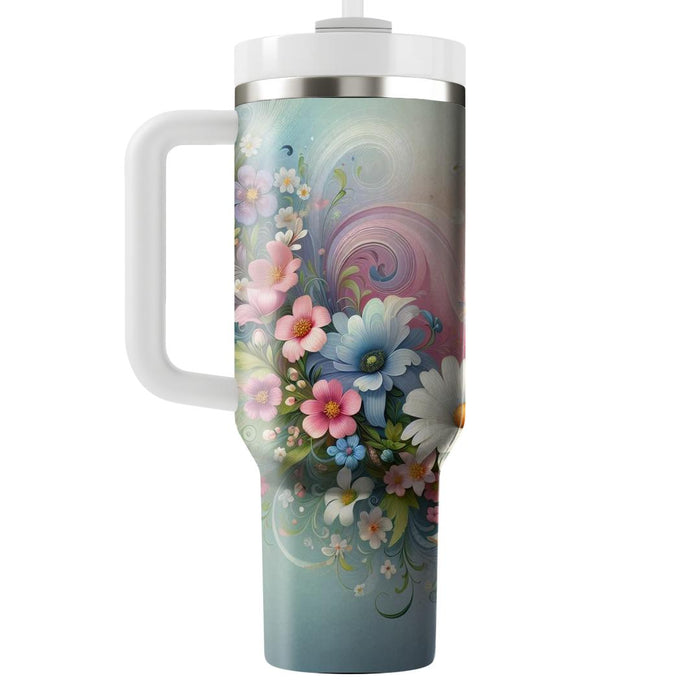 Spring Petal Rain  Decorative Tumblers