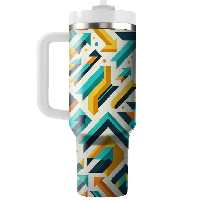 Geometric Arrow Patterns  Tumblers For Gifts