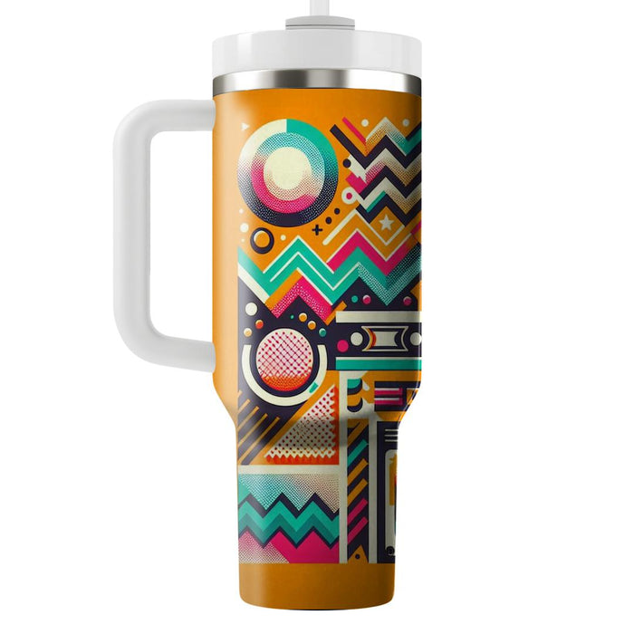 Funky 80s Vibes  Insulated Tumblers