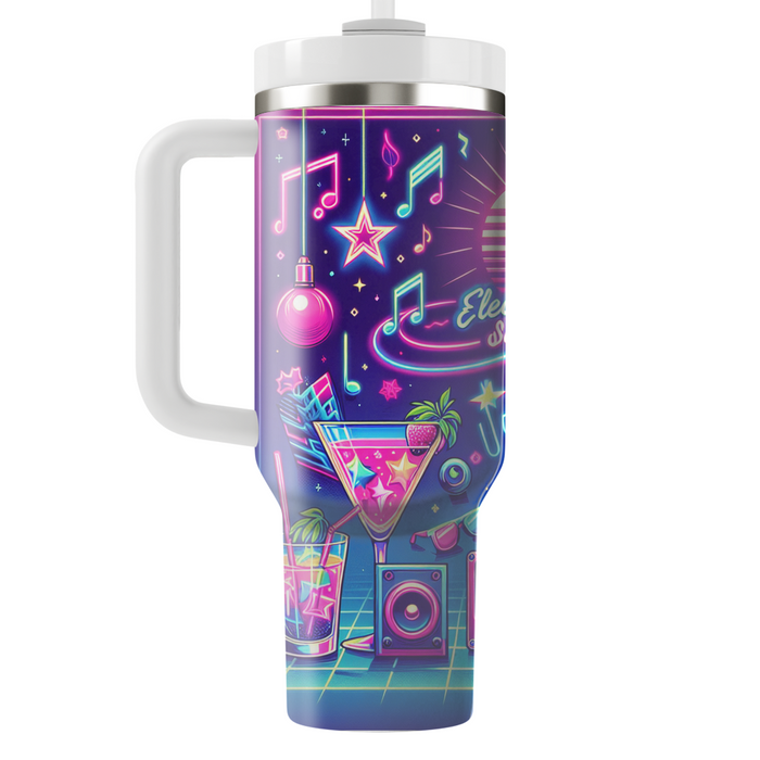 Electric Summer Nights Personalized Tumblers