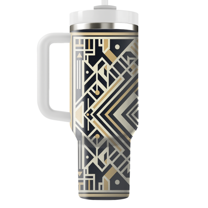 Art Deco Geometric Mix Decorative Tumblers