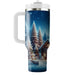 Winter Lodge Retreat  Tumbler Cups