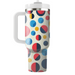 Polka Dot Delight  Insulated Tumblers