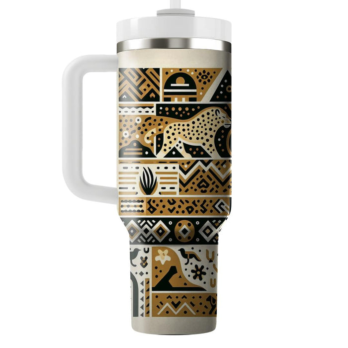 Wild Safari Print  Insulated Tumblers