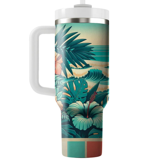 Tropical Paradise Vibe  Decorative Tumblers