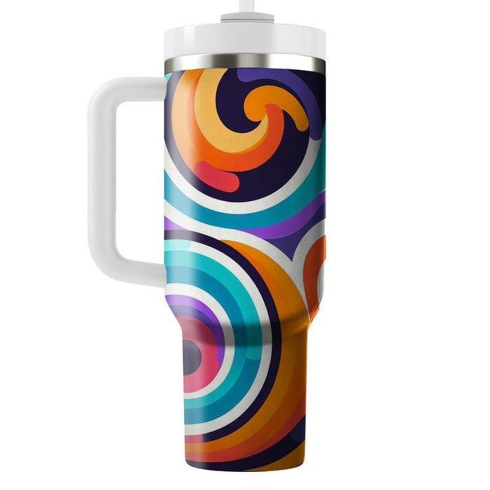 Bold Spiral Pattern  Custom Tumblers