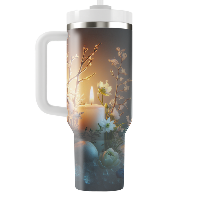 Vibrant Imbolc Awakening Tumblers With Lids