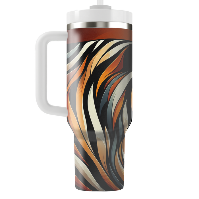 Abstract Tiger Stripes  Tumblers For Gifts