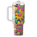 Floral Funk  Tumbler Cups