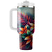 Tropical Sunset Blossoms  Decorative Tumblers