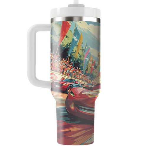 Lightning Mcqueen's Race Day Tumblers For Gifts