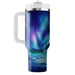 Winter Polar Night Sky Tumblers With Lids