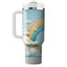 Whimsical Rainbow Clouds  Unique Tumblers