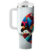 Abstract Splash Paint  Personalized Tumblers