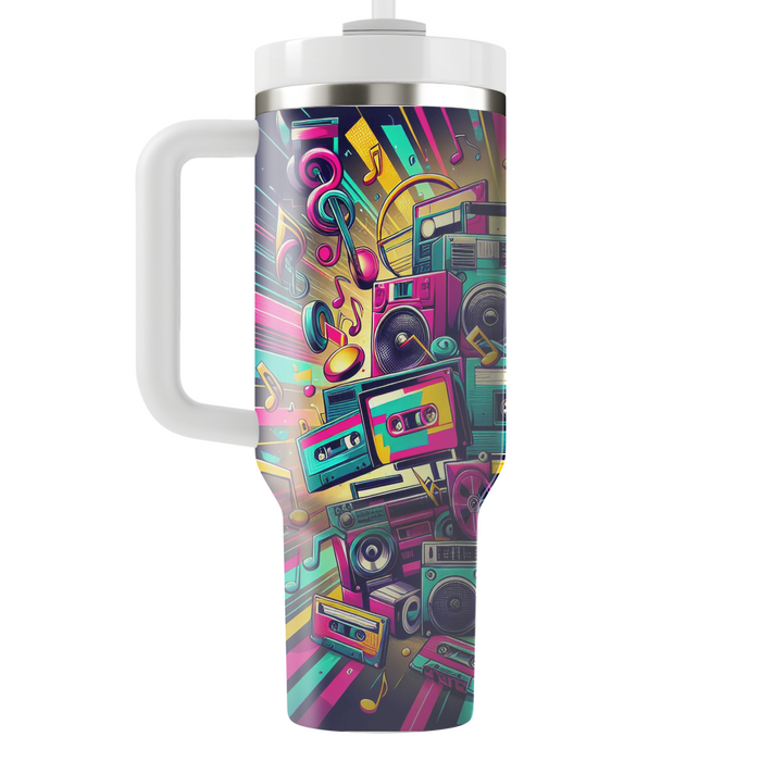 Retro Cassette Art  Custom Tumblers