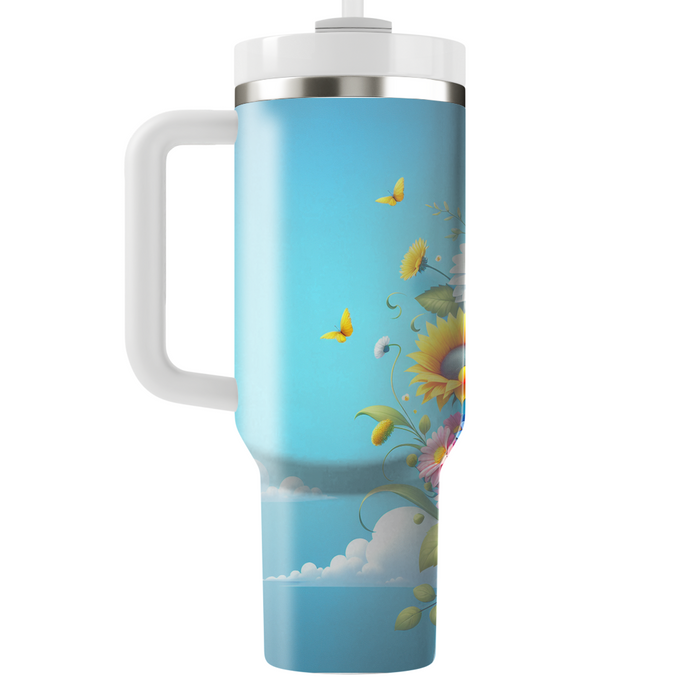 Sunny Days Blossom  Custom Tumblers